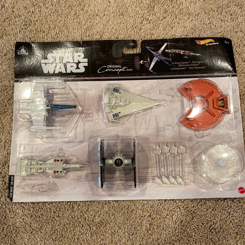 New! Star Wars Hot Wheels Original Concept Series